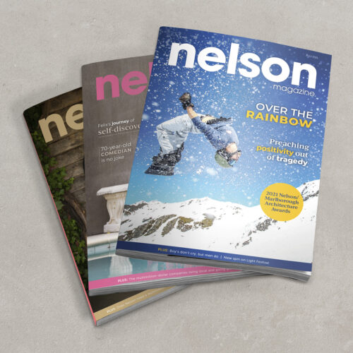 Nelson Magazine mockup